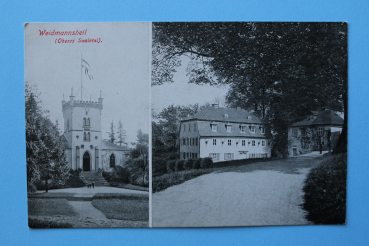 Ansichtskarte AK Weidmannsheil oberes Saaletal 1905-1915 Turm Jagd Ortsansicht Architektur Thüringen